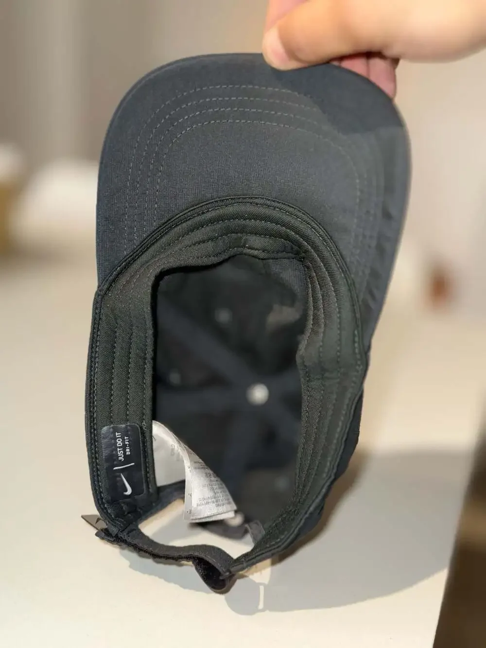 Nike Kids Dri-FIT Adjustable Baseball Cap Black Child Size